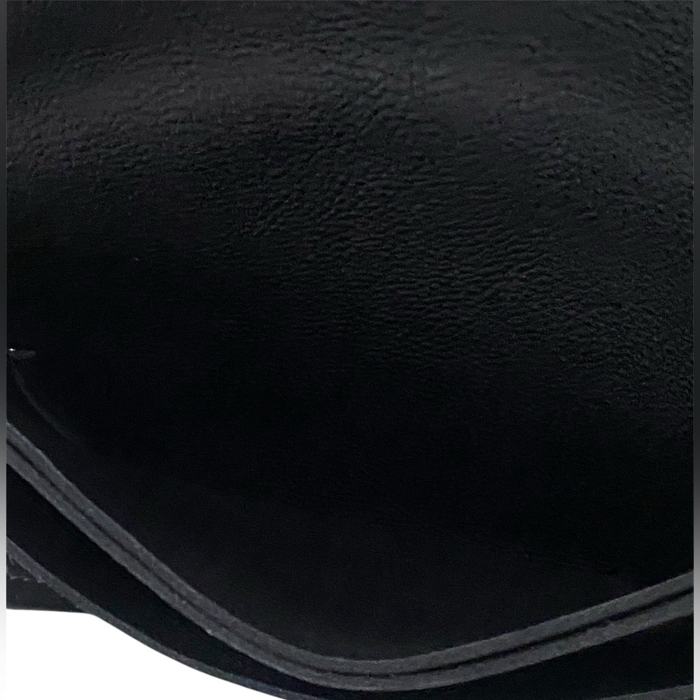 Pedro Garcia suede and leather foldover clutch - Picture 6 of 10